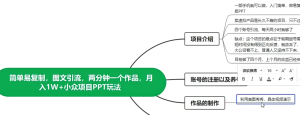 图片[6]爱宝资源库|资源教程|课程分享|网创项目|自学|成长|资料|自媒体|素材|抖音20230601期：月入1W+小众项目PPT，玩法简单易复制，图文引流，两分钟一个作品（附70gPPT模板） 适合宝妈学生党简单易上手的副业项目